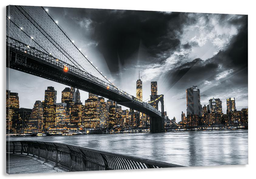 Картина на холсте в гостиную/спальню Мост 80х120 см (MLP_108)