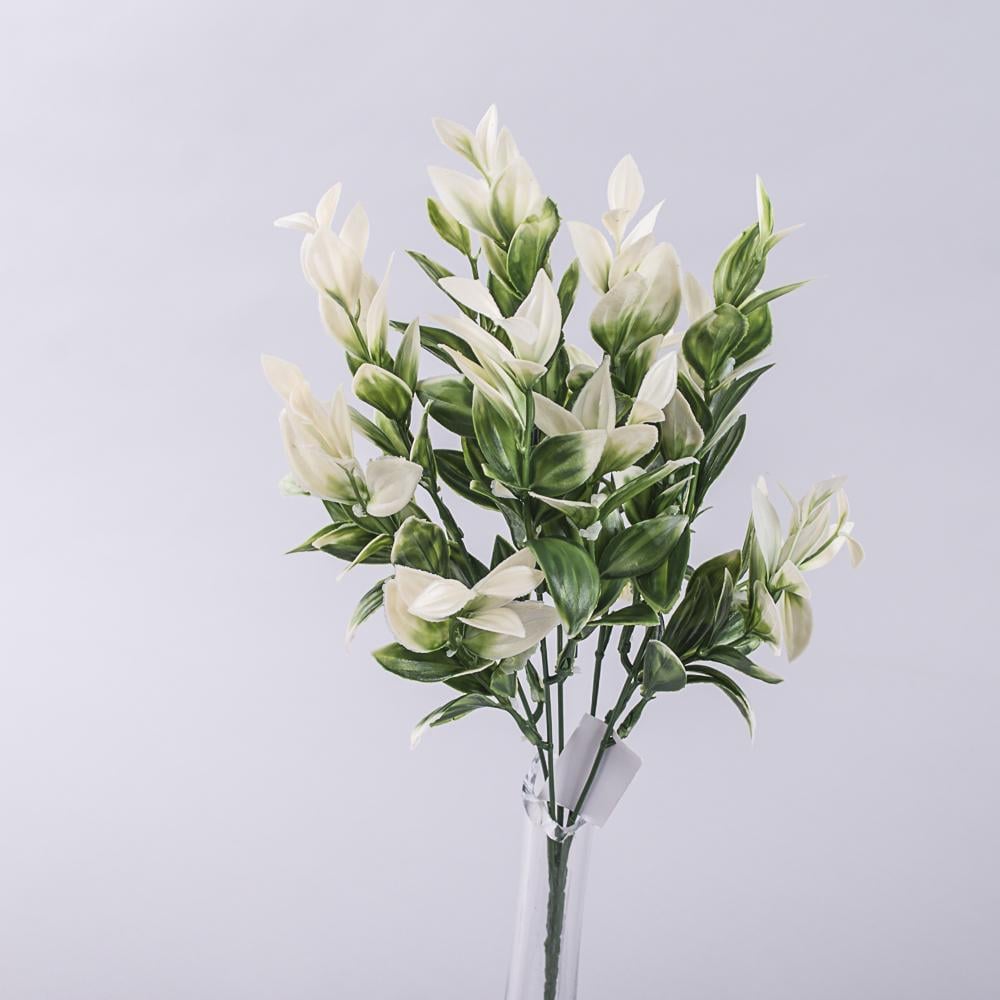 Искусственный букет зеленого масла Белый (5406-2)