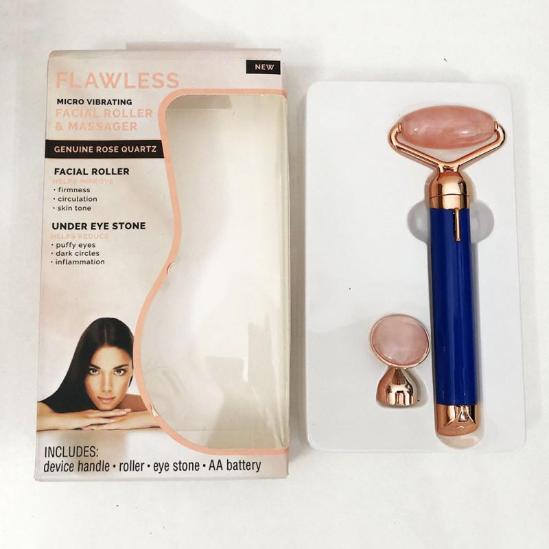 Массажер для лица электрический Flawless Micro Vibrating Синий (1033) - фото 2