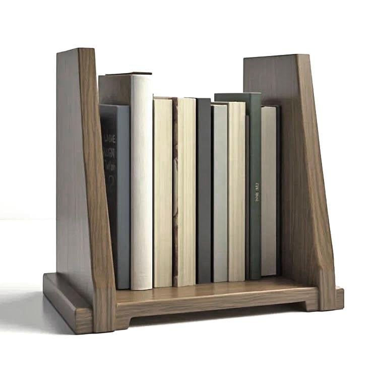 Полка книжная настольная из дерева Ханами Палисандр (КПА-034702)