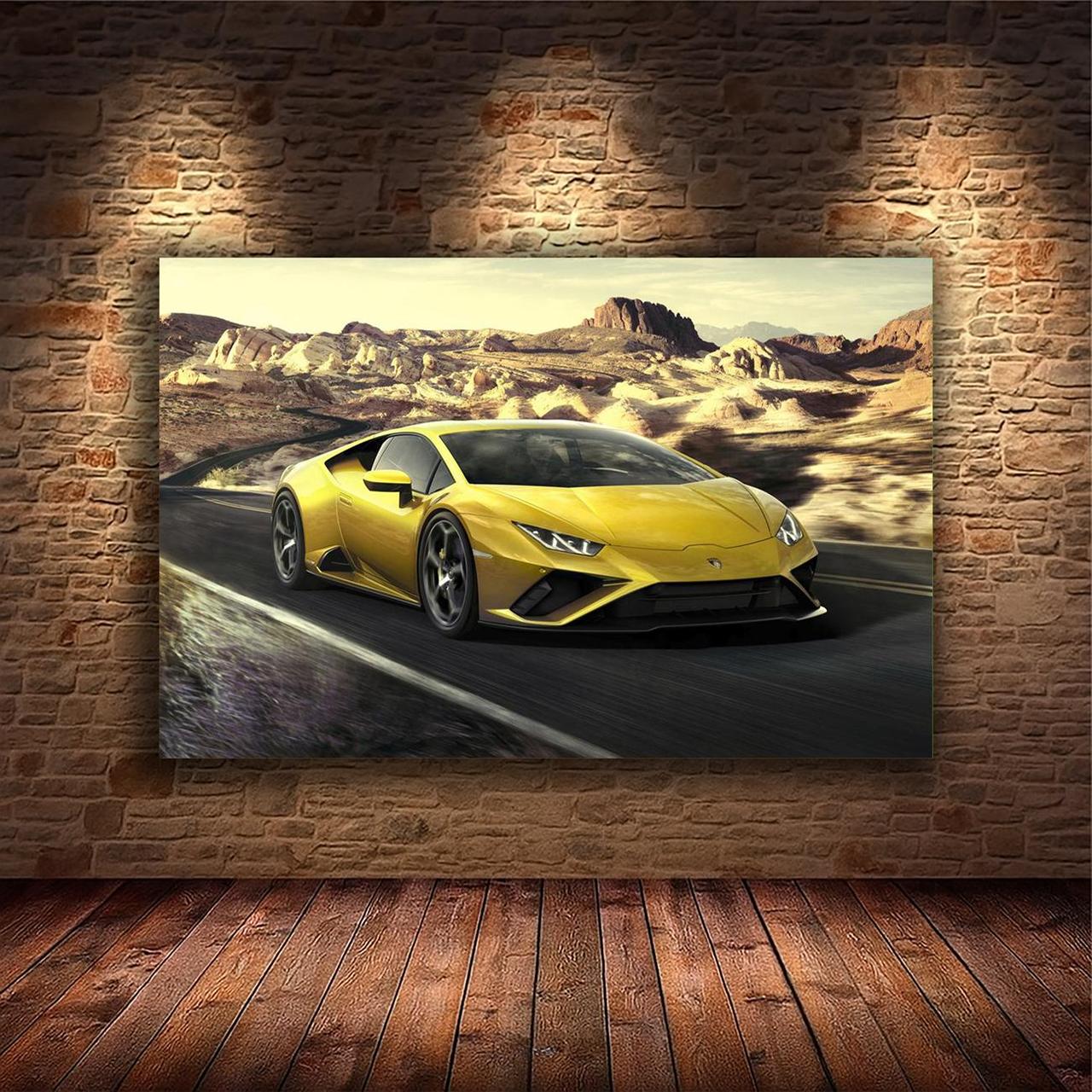 Картина на холсте Спортивный автомобиль 55x85 см (M191)