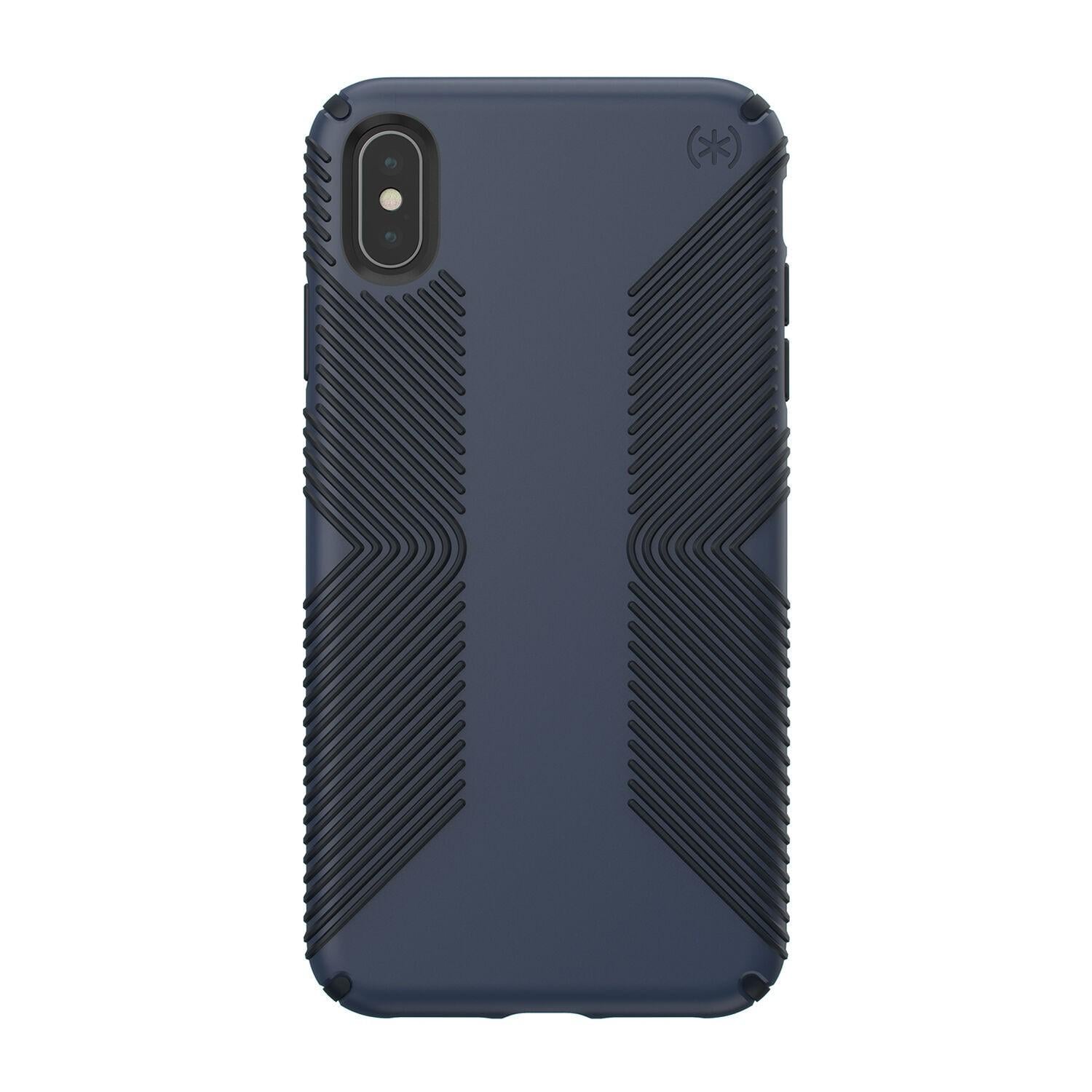 Чехол противоударный Speck Presidio Grip для Iphone X/XS Eclipse Blue-Carbon Black