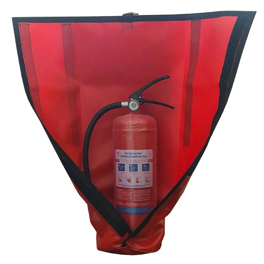 Чехол на огнетушитель ОП-3 Амальтея ТНТ 450 г/м2 (28673186) - фото 2 Чехол на огнетушитель ОП-3 Амальтея ТНТ 450 г/м2 (28673186) - фото 2