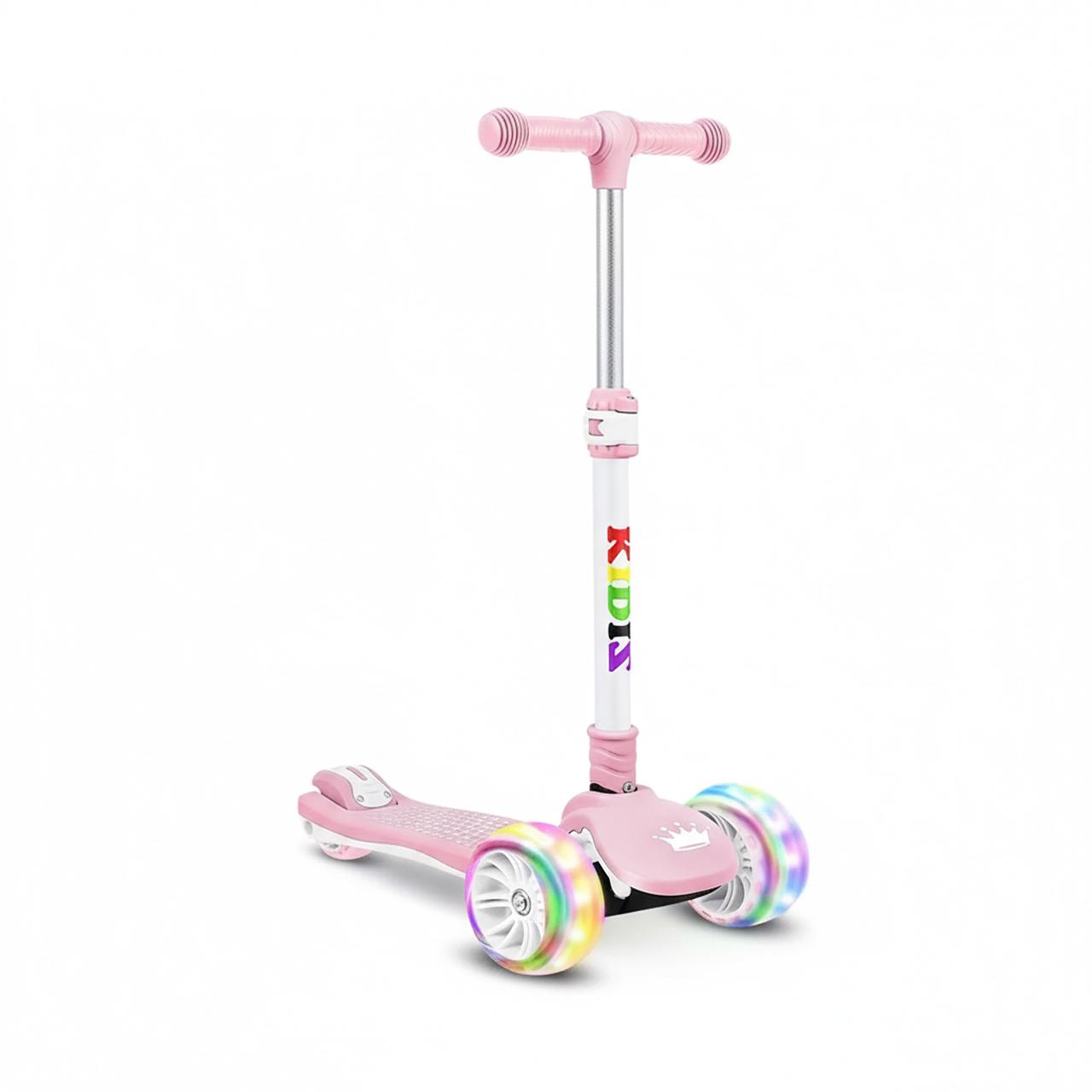 Самокат детский KIDIZ 50 кг Розовый (4260692713787)