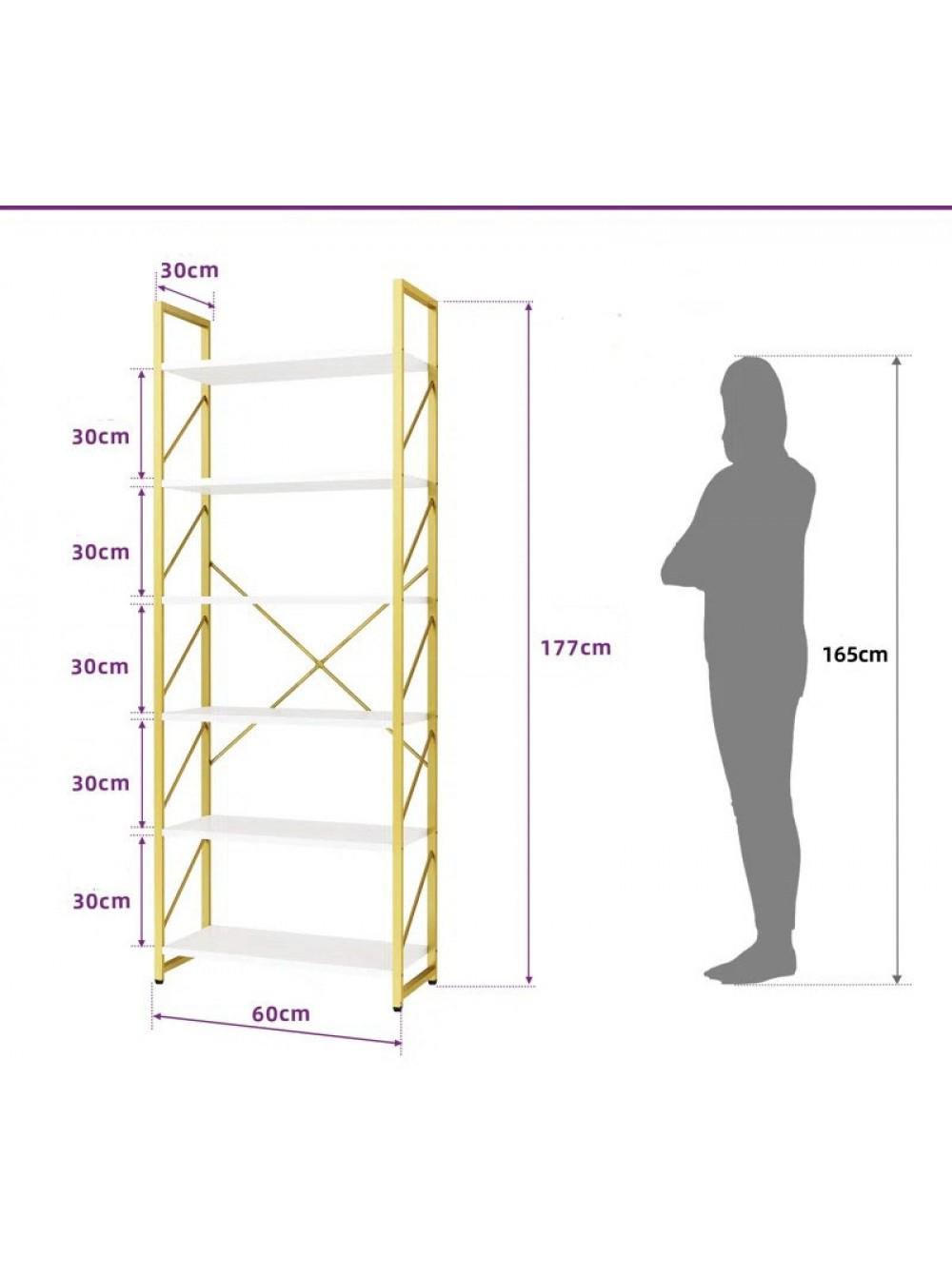 Стеллаж 6-ярусный MSM Axtell Белый (W110264503) - фото 2 Стеллаж 6-ярусный MSM Axtell Белый (W110264503) - фото 2
