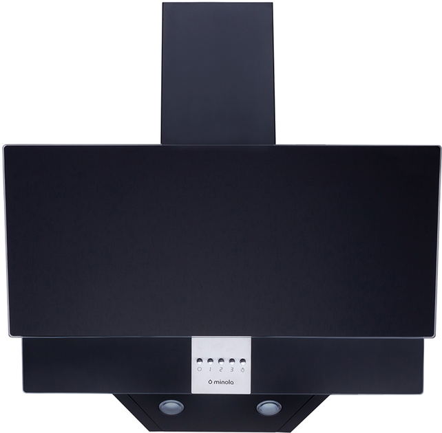 Витяжка Minola HDN 6212 BL/INOX 700 LED похила (23333)