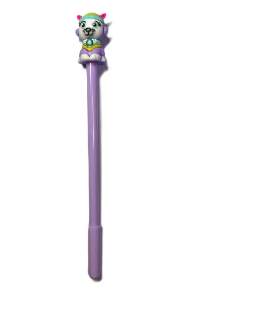 Ручка гелева чорна Everest Фіолетовий (0340)