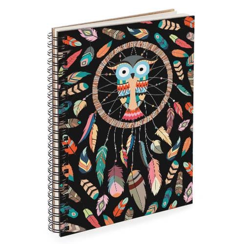 Скетчбук Ловец снов Сова 14,7x21 см (BDP_17A034)