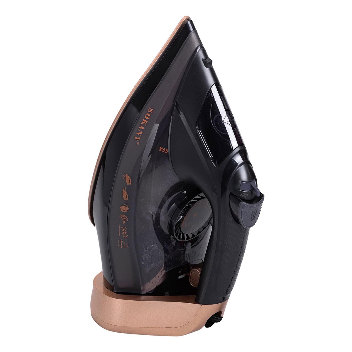 Праска з парою Sokany з автовідключенням бездротового для одягу 2400 Вт (5883) - фото 8 Праска з парою Sokany з автовідключенням бездротового для одягу 2400 Вт (5883) - фото 8