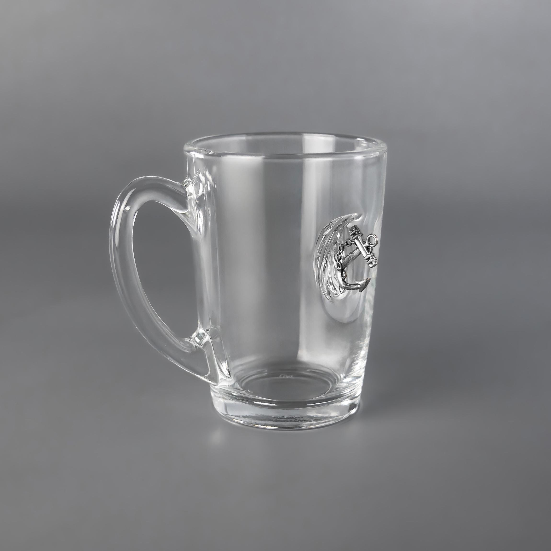 Чашка VSKLO с якорем 310 мл