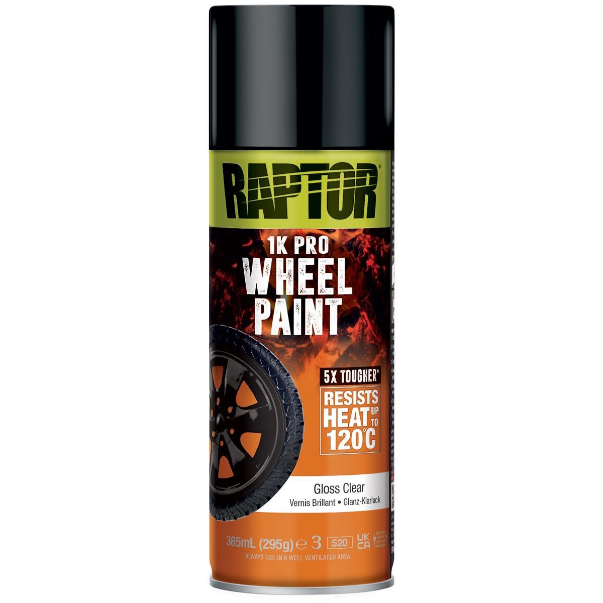 Лак повышенной прочности для дисков RAPTOR Wheel Paint 365 мл Прозрачный Лак повышенной прочности для дисков RAPTOR Wheel Paint 365 мл Прозрачный