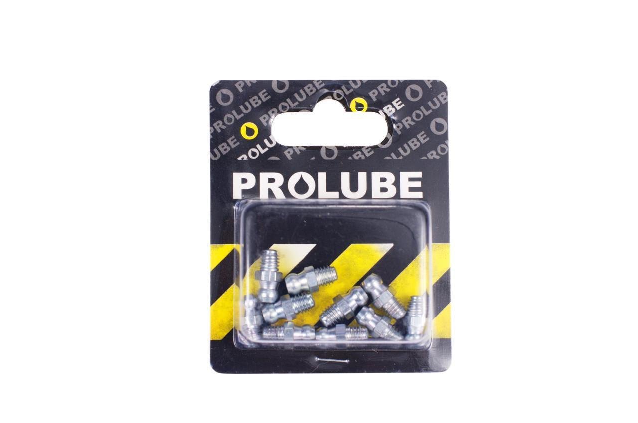 Пресс масленка Prolube шариковая прямая резьба M6x1,0 10 шт. DIN71412 (462-59)