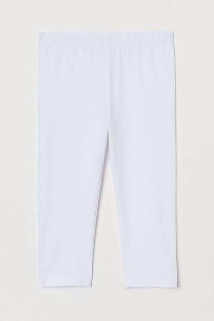 Лосини H&M 916397 134 см Молочний