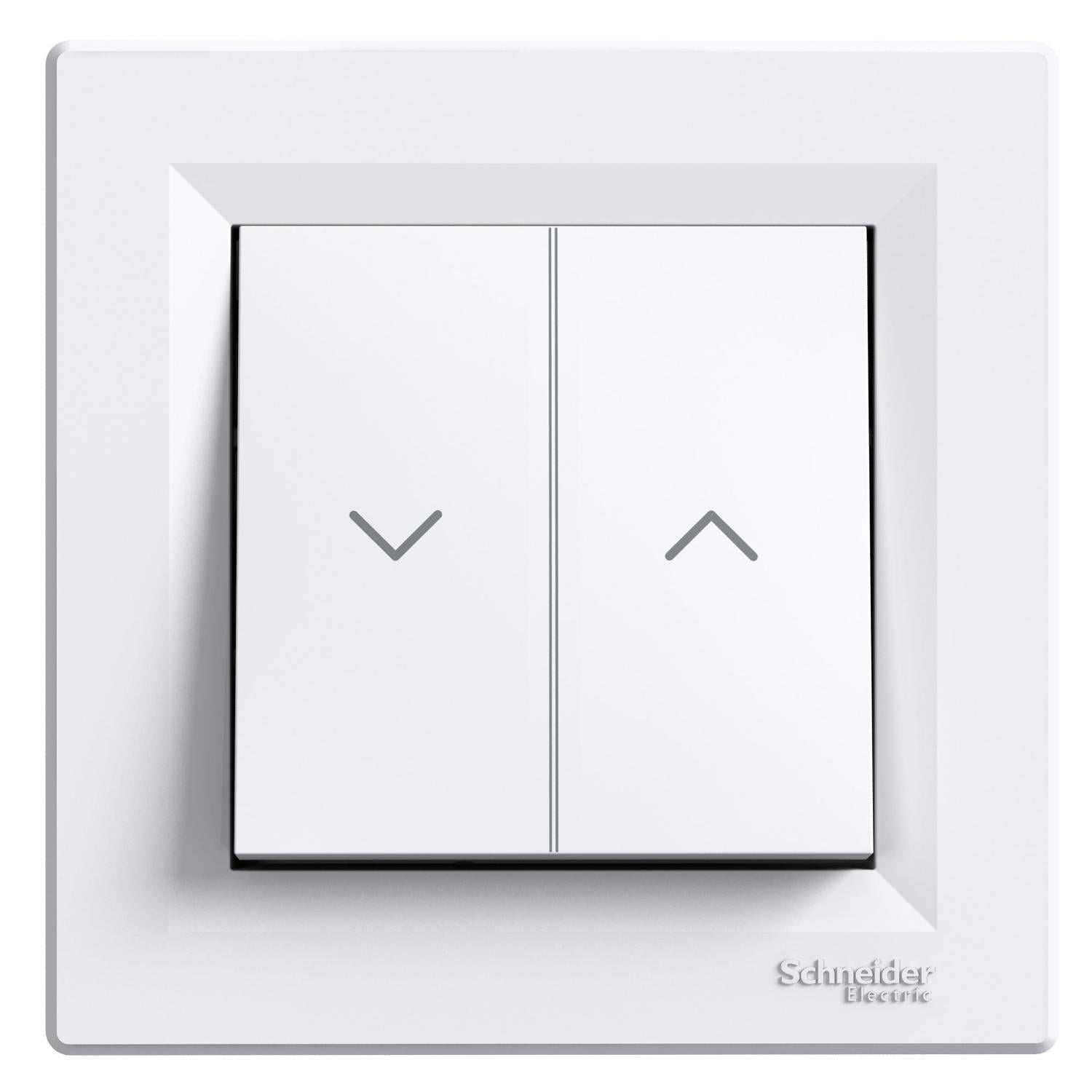 Выключатель для жалюзи Schneider Electric Asfora Белый (EPH1300121)