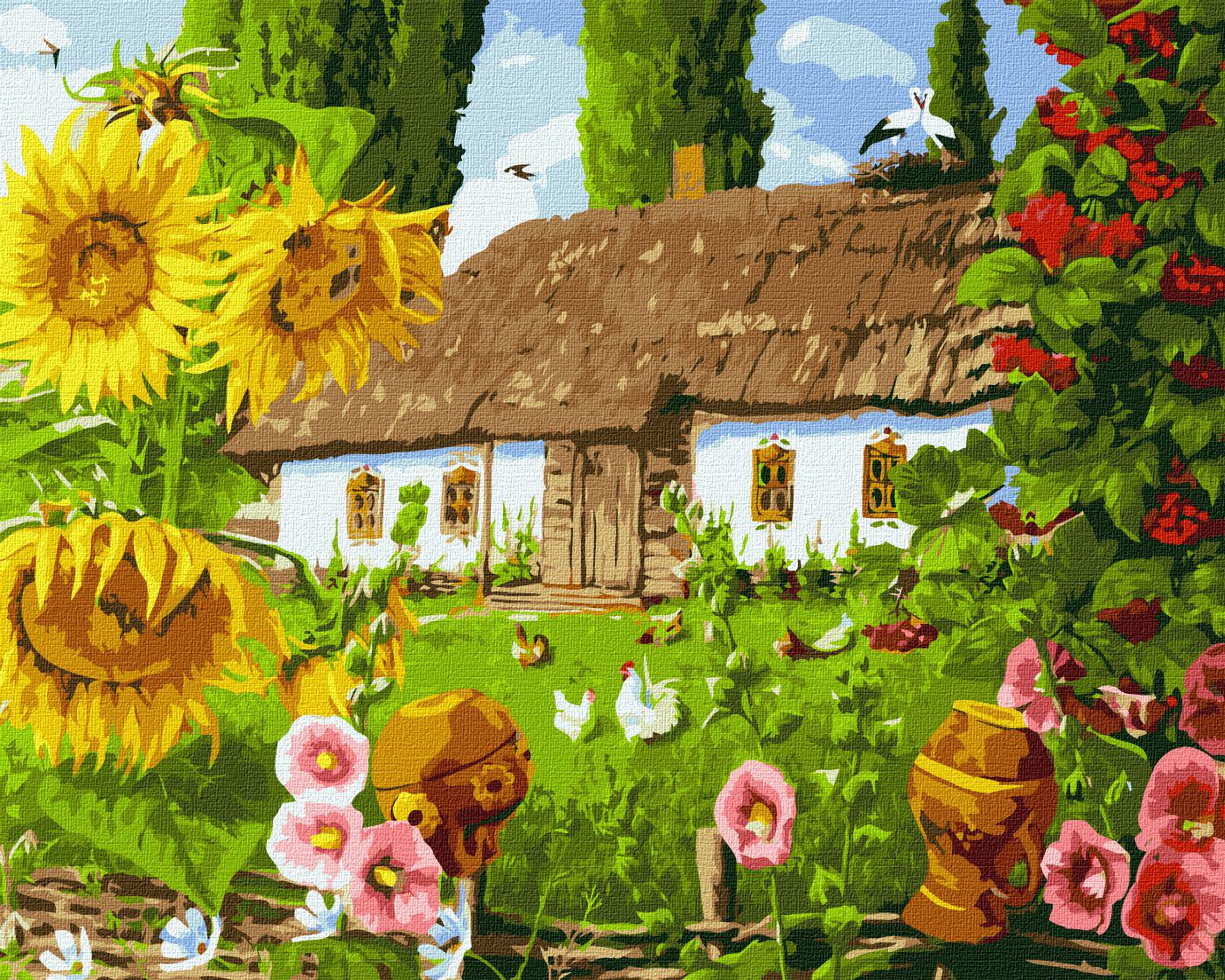 Картина по номерам Идейка Сердцу милый край (KHO6317)