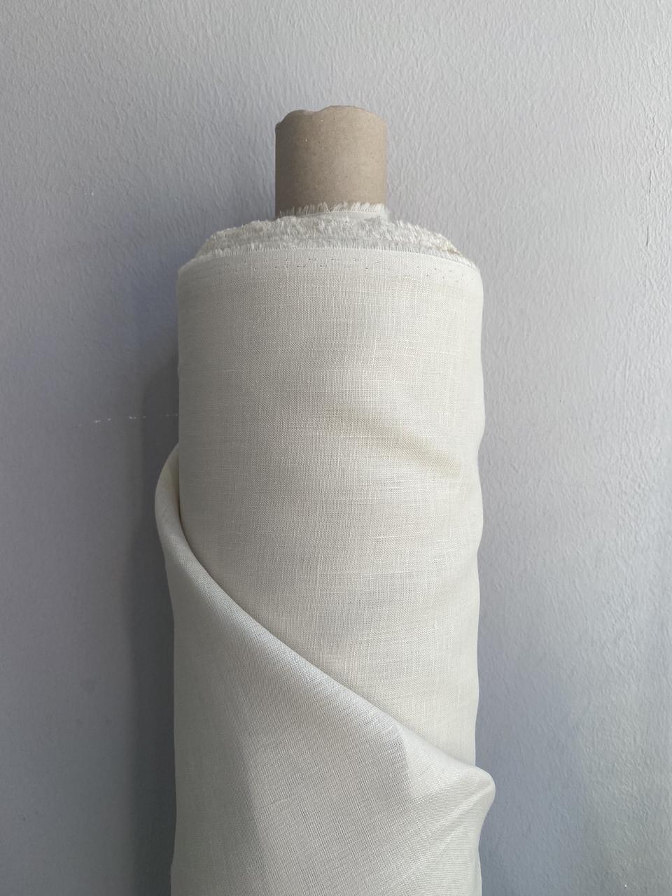 Тканина сорочково-платтєва LINEN PLUS 100% льон пом'якшена 143 см 159/21 Бежевий - фото 2 Тканина сорочково-платтєва LINEN PLUS 100% льон пом'якшена 143 см 159/21 Бежевий - фото 2