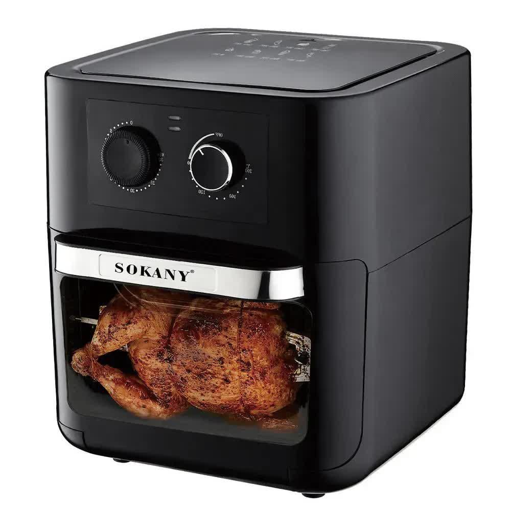 Аэрофритюрница Sokany AF-003 от сети 1700 Вт 12 л (28186915)