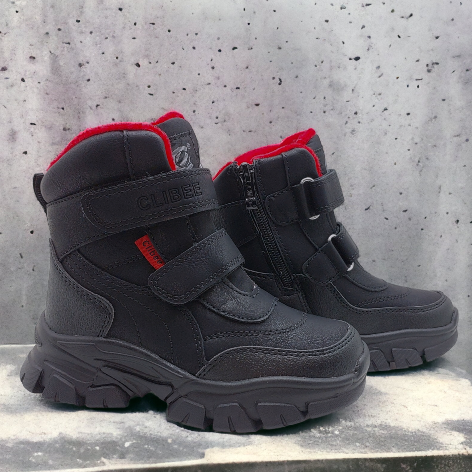 Черевики зимові Clibee р. 26 Black (арт.353BR)