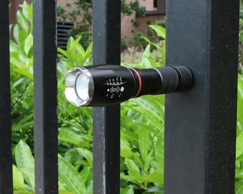 Универсальный аккумуляторный фонарь SUNROZ T6 LED 2в1 Черный (SUN4386) - фото 3 Универсальный аккумуляторный фонарь SUNROZ T6 LED 2в1 Черный (SUN4386) - фото 3