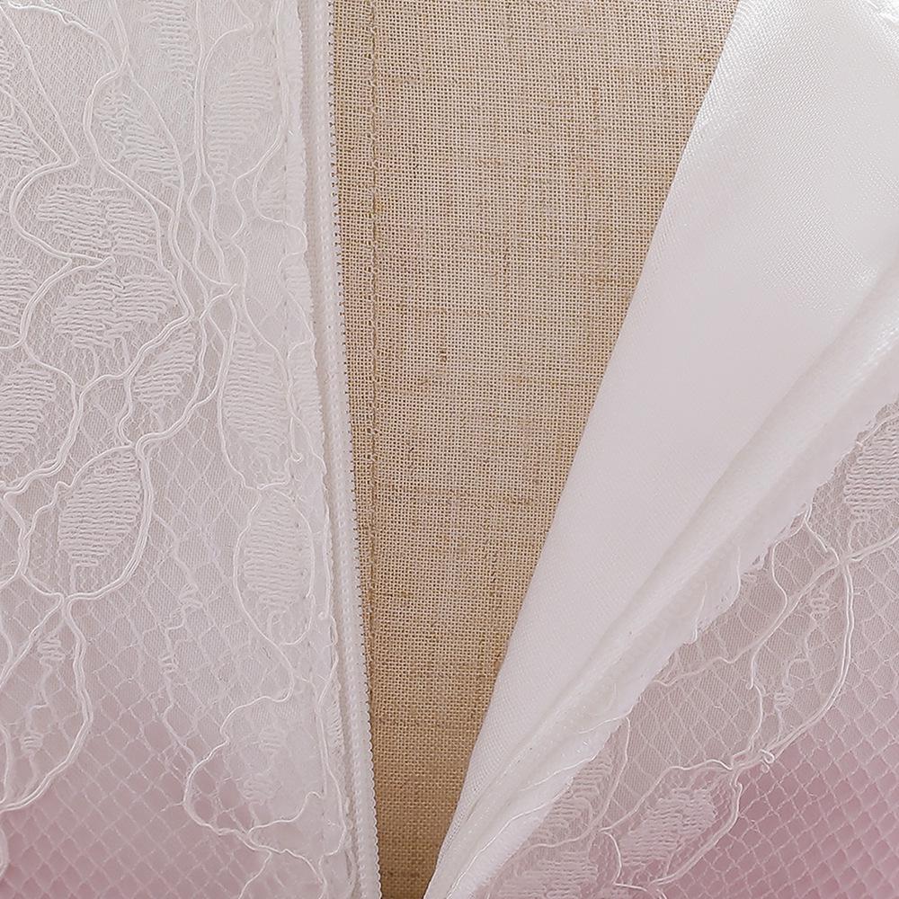 Платье праздничное для девочки KatyKids Илона с кружевом и бантом 70 см Темно-розовый с белым (10039200200) - фото 8