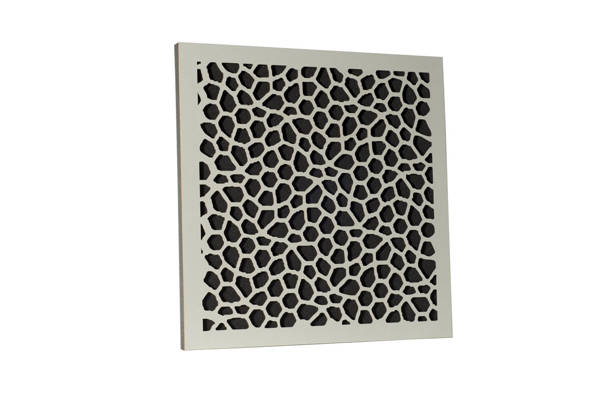 Акустическая панель Ecosound EcoNet white 50х50 см 33 мм Белый