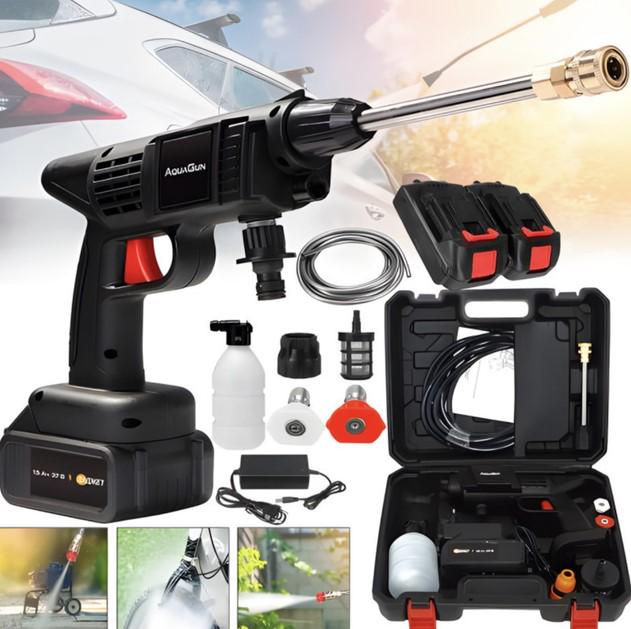 Мийка високого тиску для миття автомобіля з 2 акумуляторами 48V (346576) - фото 3