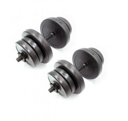 Гантелі набірні Newt Rock Pro 2 шт 11 кг композитні в пластиковій оболонці - фото 1 Гантелі набірні Newt Rock Pro 2 шт 11 кг композитні в пластиковій оболонці - фото 1