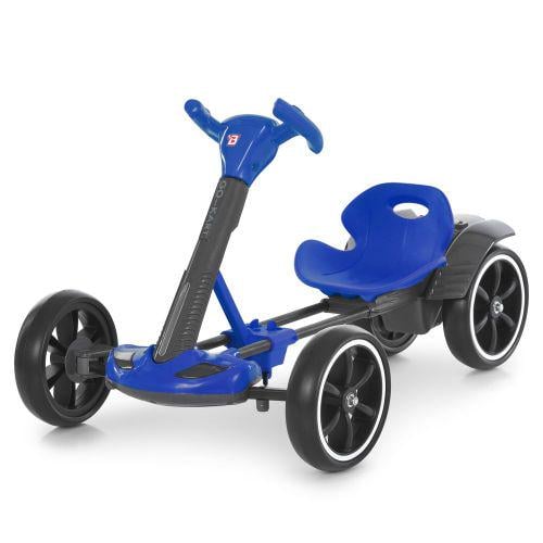 Дитячий електрокарт M 6072EBR-4 Синій