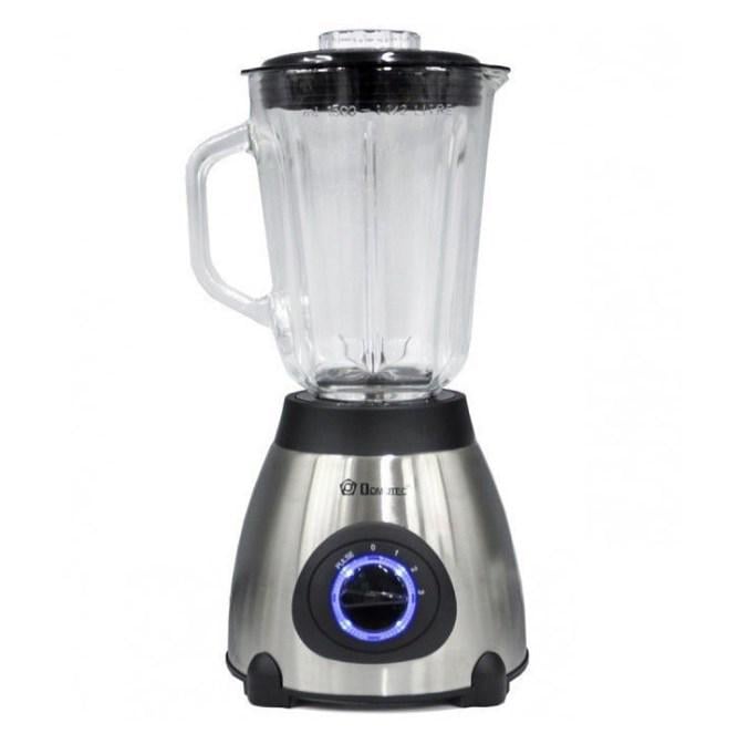 Блендер стаціонарний Domotec MS-6610 LED 1000 Вт Сірий Блендер стаціонарний Domotec MS-6610 LED 1000 Вт Сірий