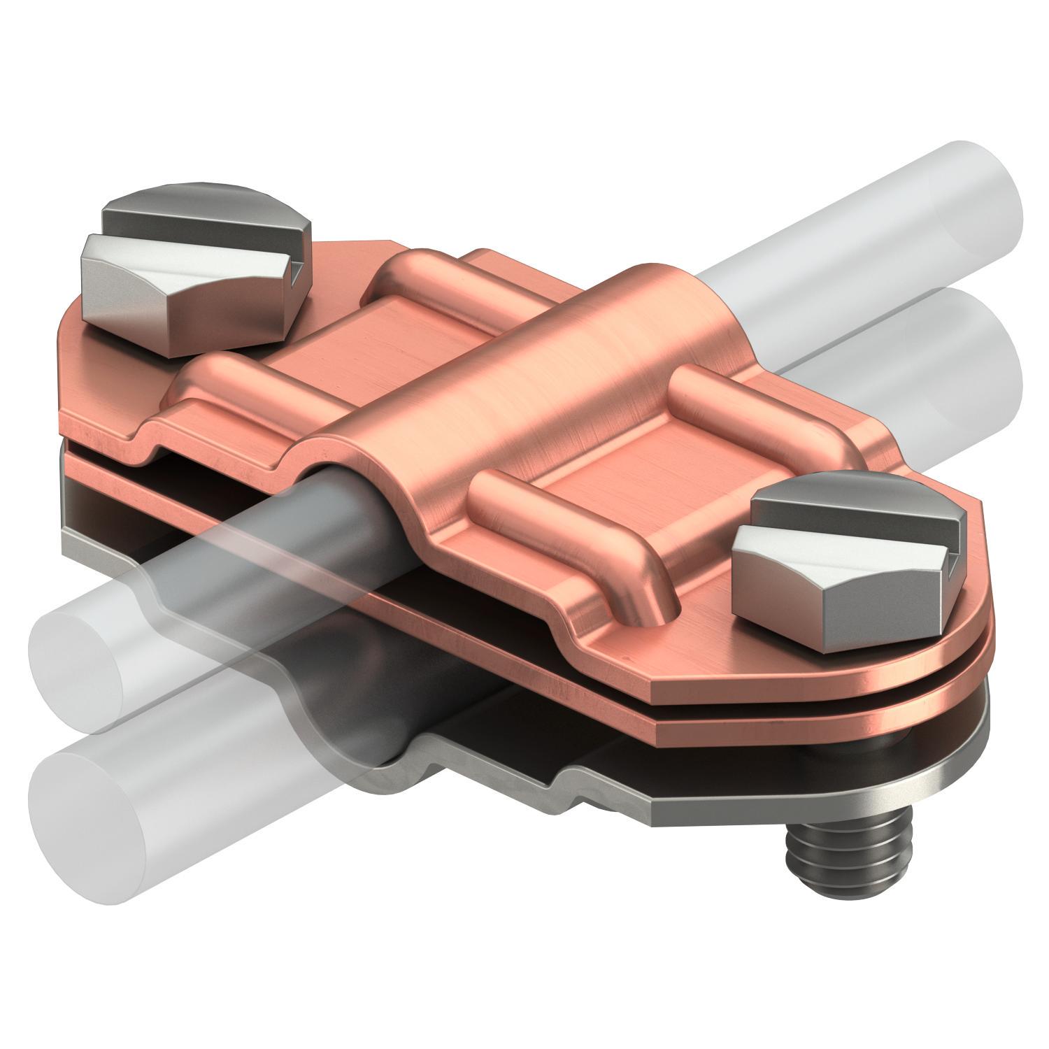 Элемент отделения OBO bettermann прут ø 8-10 мм для плоского проводника 30 мм с раздельной пластиной нержавеющая сталь/медь (5336376)