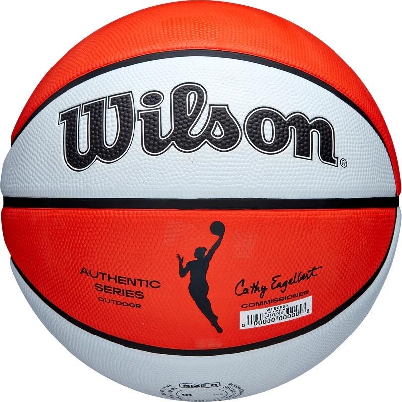 Баскетбольный мяч Wilson WNBA AUTHENTIC SERIES OUTDOOR р. 6 Оранжево-белый (WTB5200XB06)