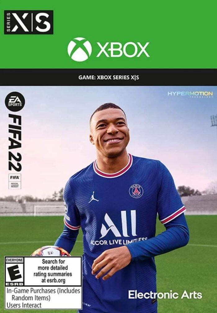 Ключ активации FIFA 22 Xbox Series X/S (40185445)