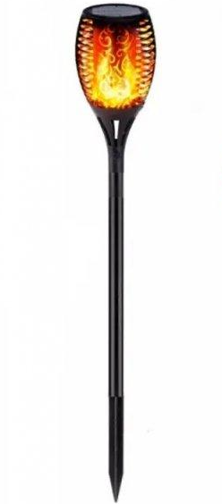 Светильник уличный Solar flame led light sensor activated 1 шт. с эффектом пламени на солнечной батарее (50954521000)