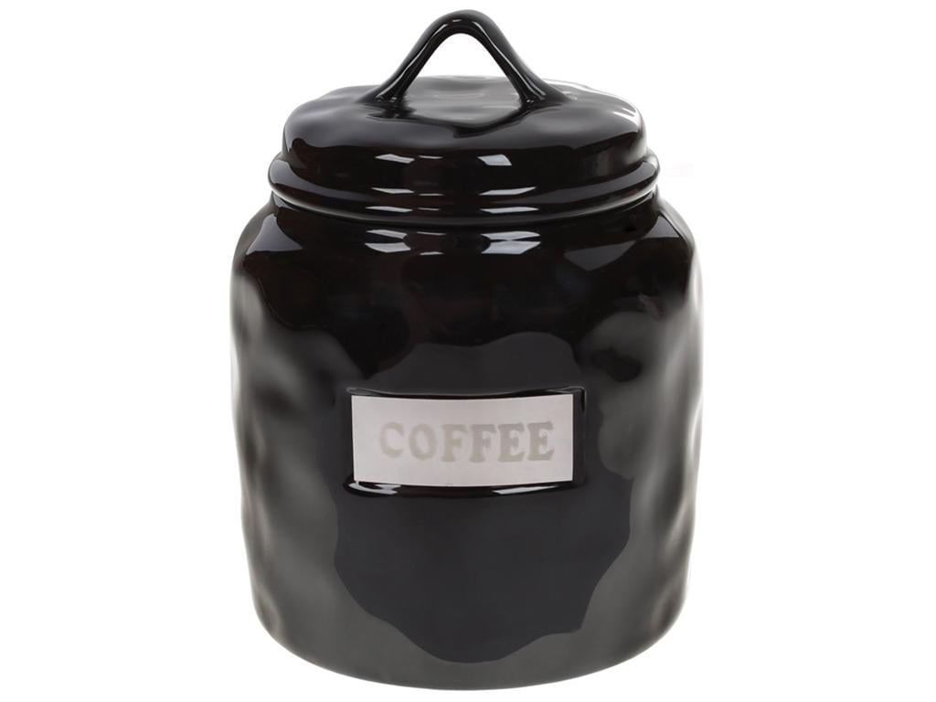 Банка Coffee 900 мл Черный (BDI-945-320) - фото 1