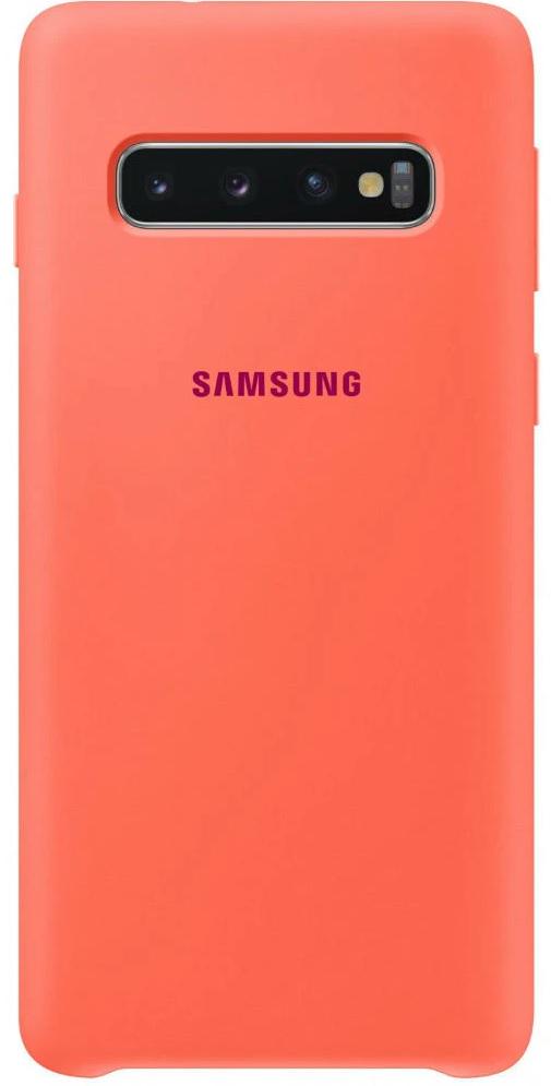 Чехол силиконовый Silicone Cover EF-PG973THEGRU для Samsung Galaxy S10 (6,1") Coral (12089520) Чехол силиконовый Silicone Cover EF-PG973THEGRU для Samsung Galaxy S10 (6,1") Coral (12089520)