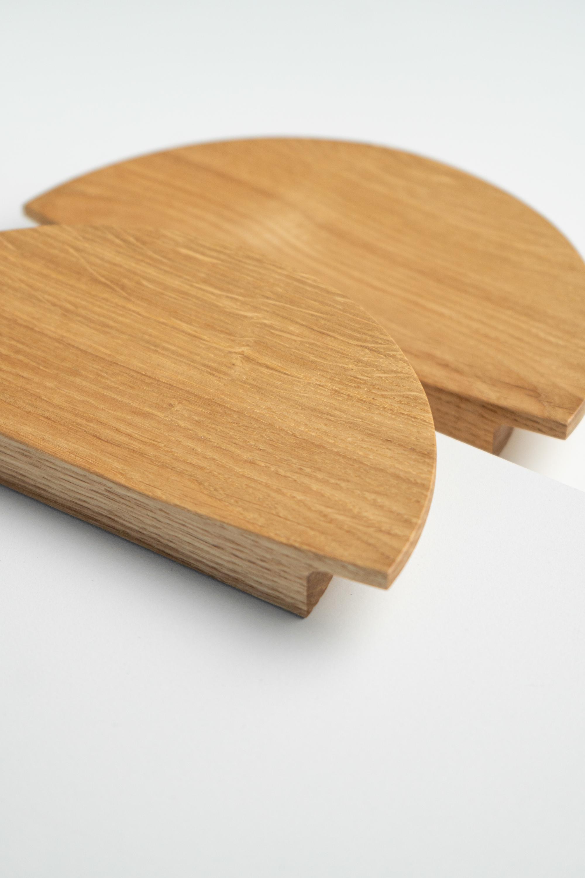 Меблева ручка Duet 3 дерев'яна 180 мм - фото 3 Меблева ручка Duet 3 дерев'яна 180 мм - фото 3