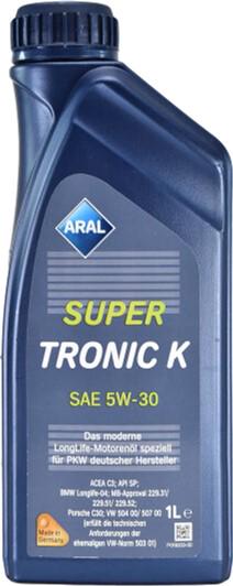 Мастило моторне Aral SuperTronic K 5W-30 1 л (363)