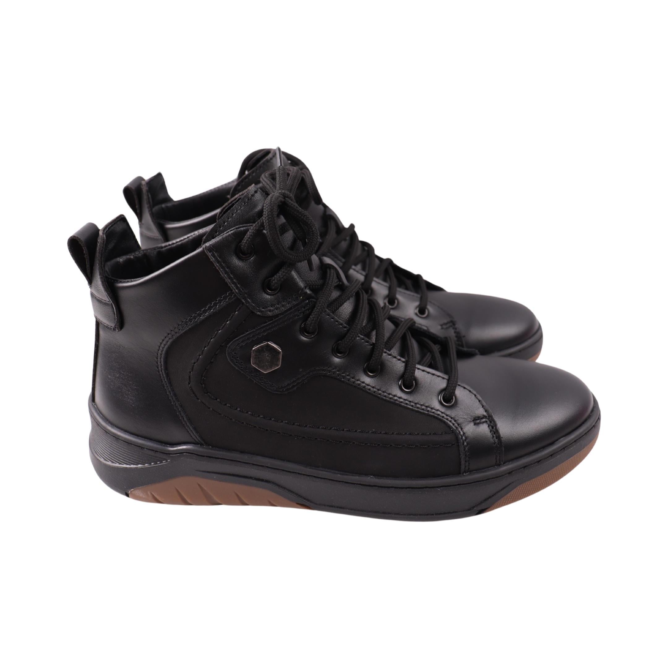 Ботинки мужские Vadrus натуральная кожа р. 44 Черный (514-24ZHC)