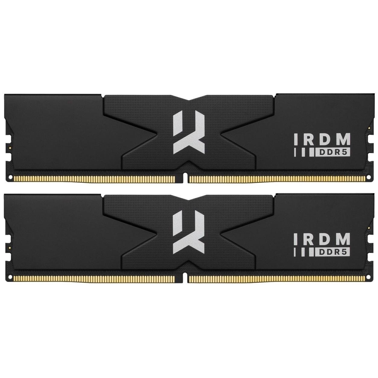 Оперативна пам'ять Goodram IRDM KIT DDR5 32 Гб 6800 MHz CL34 Black (IR-6800D564L34S/32GDC)