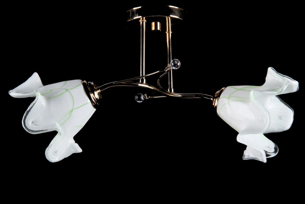 Люстра з плафонами Ray L91211/2 FGD/GN (271841)