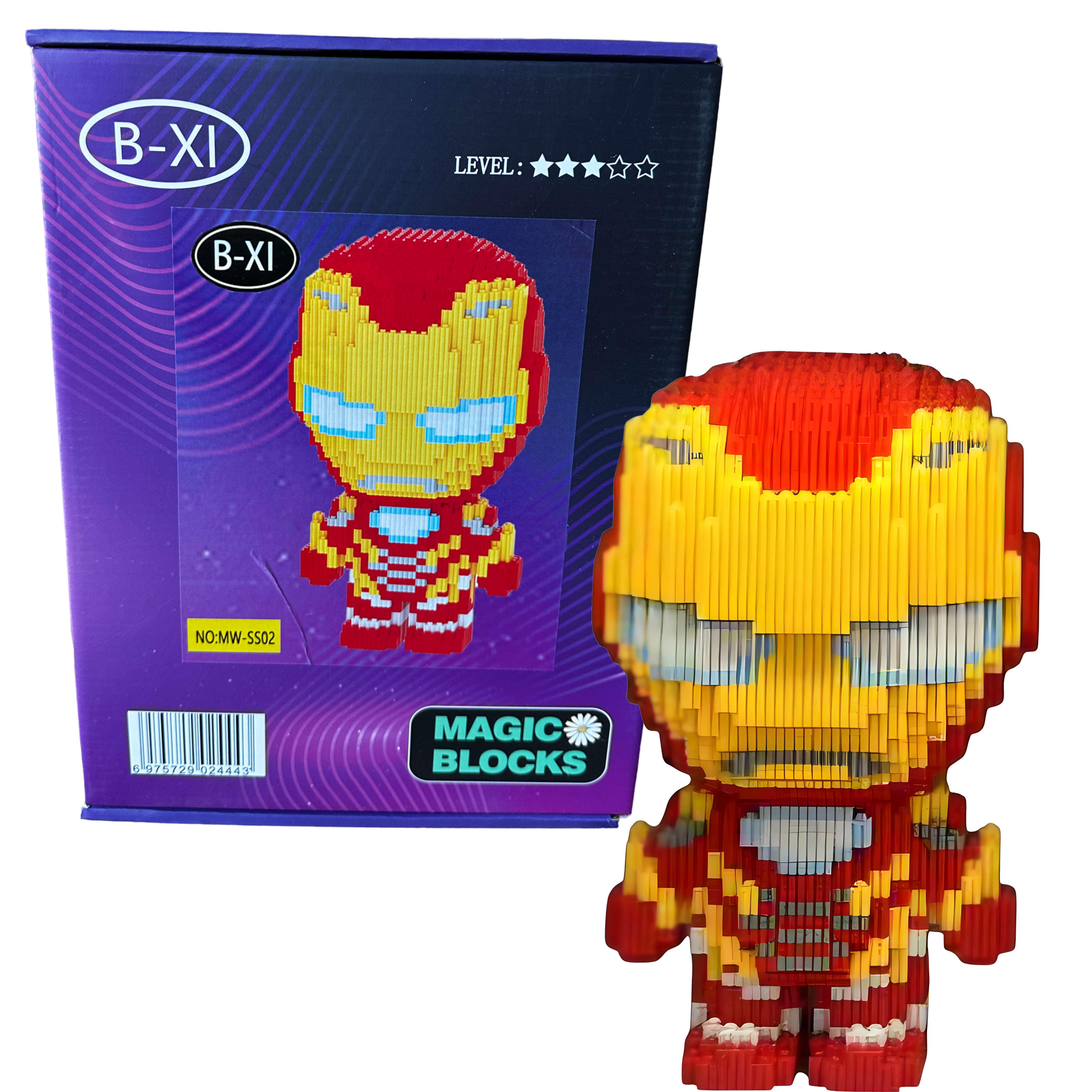 Конструктор Magic Blocks Железный человек 3489 дет. (MW-SS02)