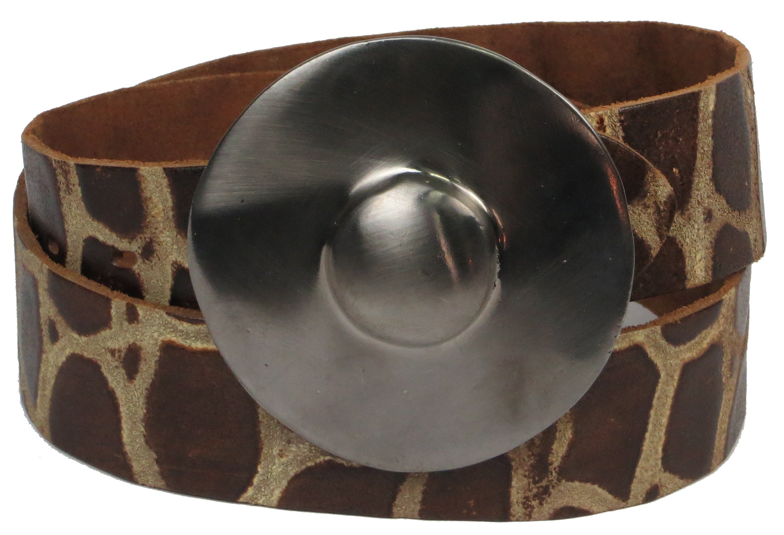 Ремень женский Vanzetti кожаный Коричневый (100017)