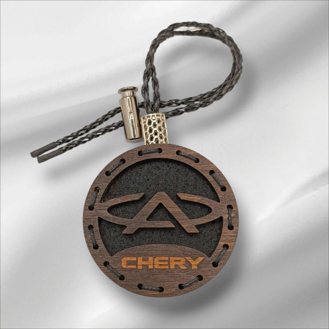 Ароматизатор для авто Chery з дерева/войлока та аромапарфюм 10 мл (27158939)