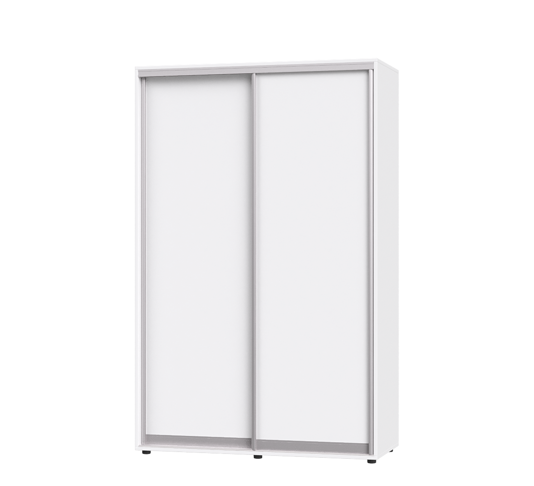 Шкаф-купе двухдверный Эверест ШК-02 140х45х220 см Нимфея Альба (06704)