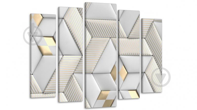 Модульна картина Poster-land у вітальню / спальню Абстракція візерунок Art-404_5 ( 80х118см ) Poster-land