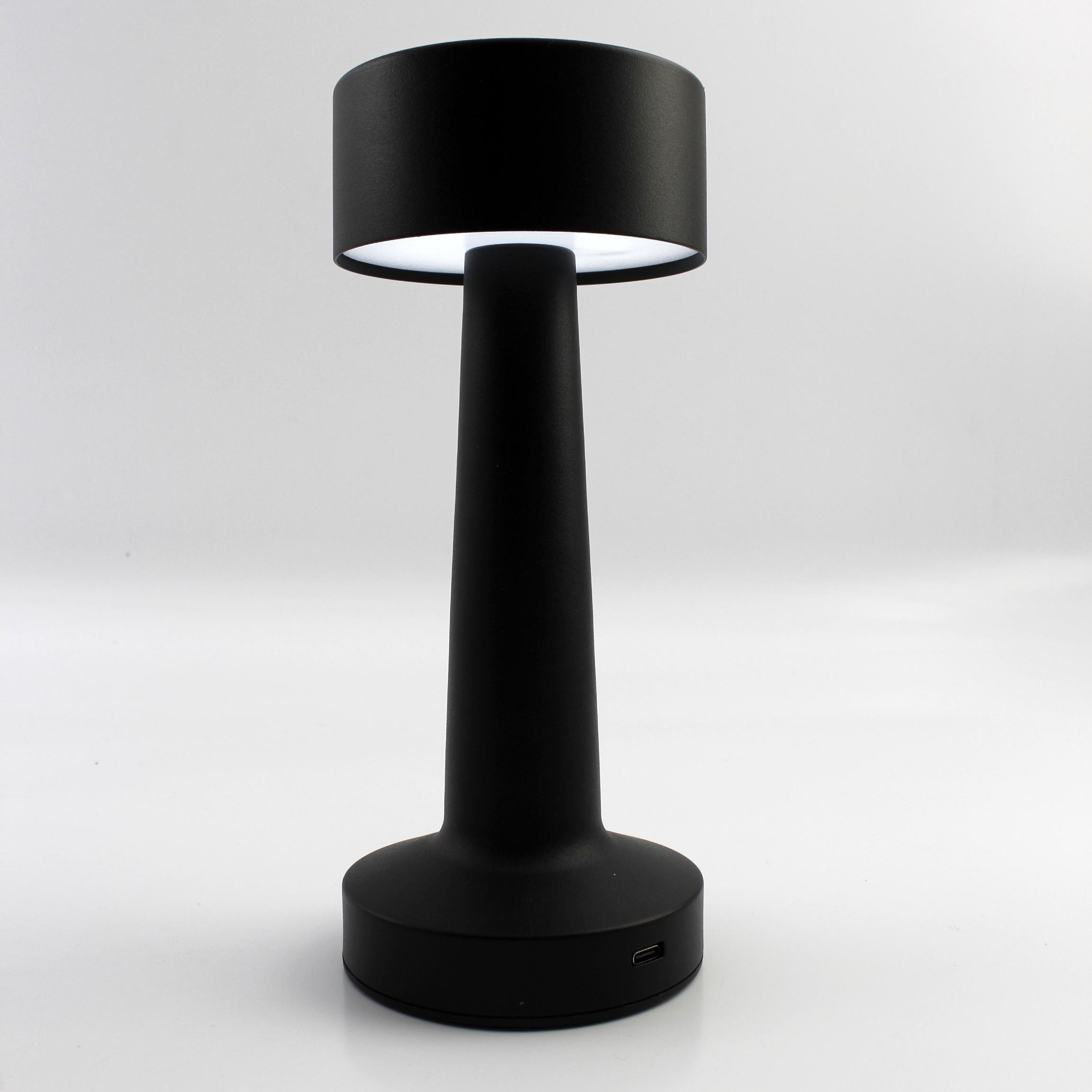 Настольная лампа светодиодная сенсорная с аккумулятором ESLLSE DOWN LIGHT 2 Вт Черный (10315) - фото 2 Настольная лампа светодиодная сенсорная с аккумулятором ESLLSE DOWN LIGHT 2 Вт Черный (10315) - фото 2