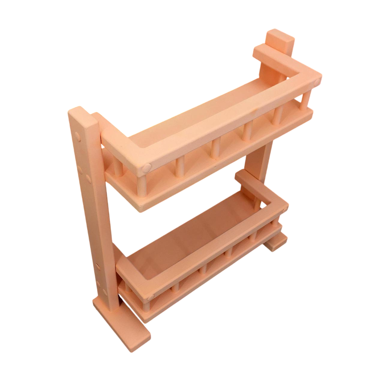 Полка настольная из дерева Караганда 2 Грейпфрут (ПСТ/0203154)