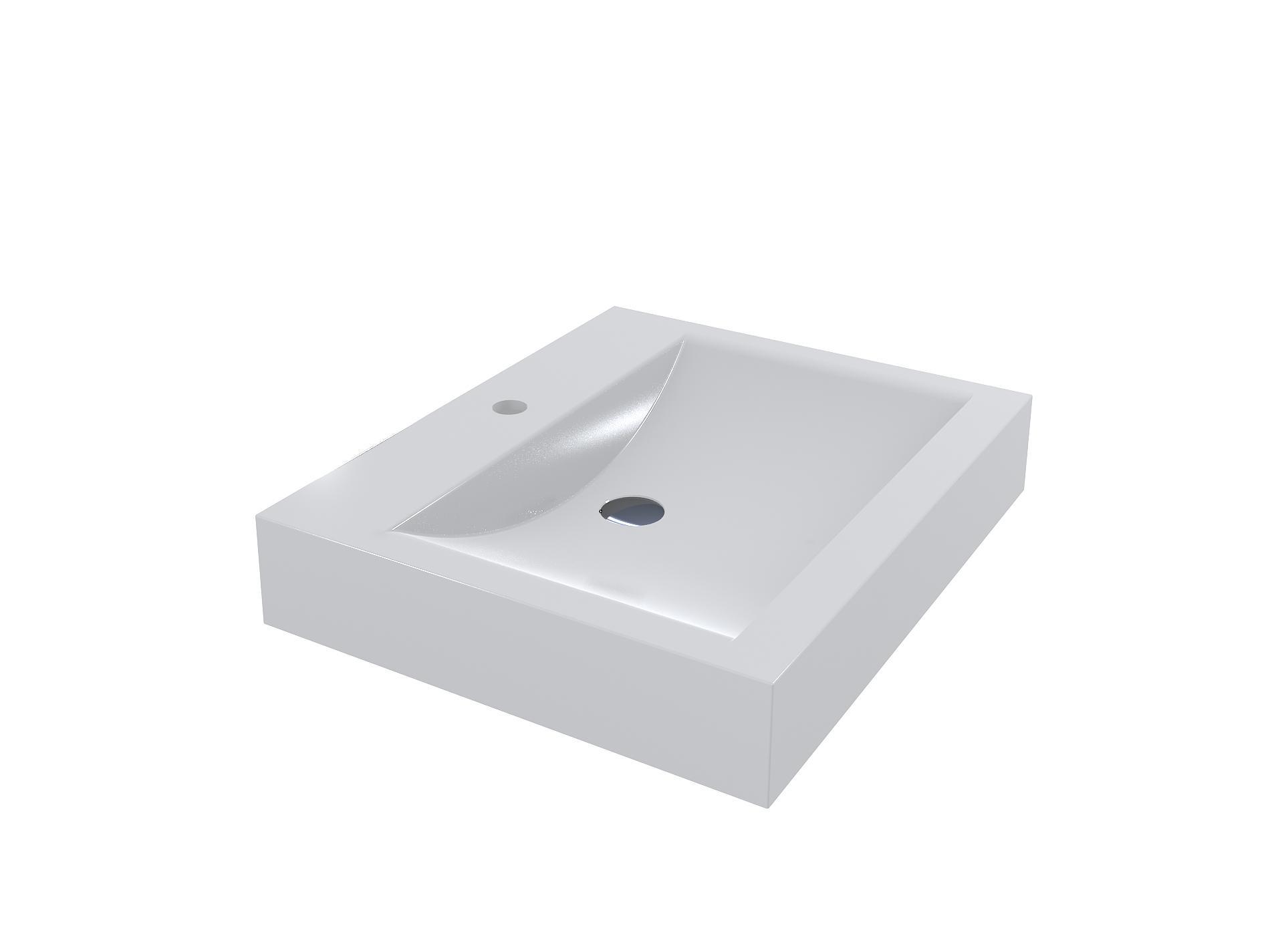 Умывальник для ванной комнаты Fancy Marble Lily 600 (4206101)