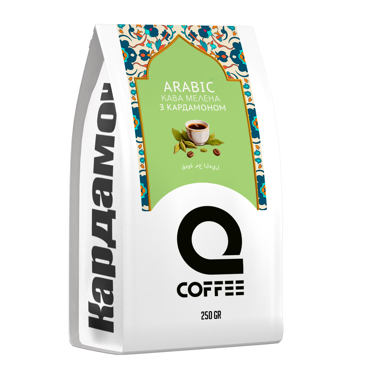 Кофе молотый Q Coffee с кардамоном 250 г