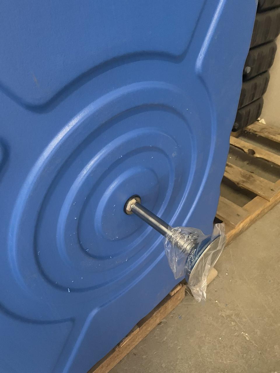 Бак для душу з лійкою із нержавіючої сталі та антибактеріальний шар всередині 300 л 108х77х52 см Синій (25004618) - фото 8 Бак для душу з лійкою із нержавіючої сталі та антибактеріальний шар всередині 300 л 108х77х52 см Синій (25004618) - фото 8